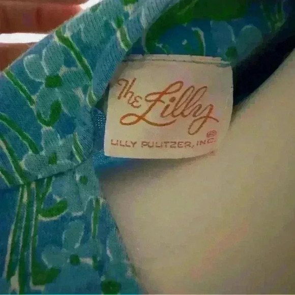 🔥Gorgeous Vintage Lilly Pulitzer Holy Grail “The Lilly” Belted Dress Lace Hem - Picture 6 of 13